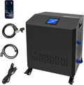 Aquarium Chiller,LED Display Fish Tank Chiller, 1 HP Active Aqua Chiller for Axolotl, Water Chiller with Pump, Nozzles and Hoops Ideal for Coral Reef Shrimp (264 Gallon)