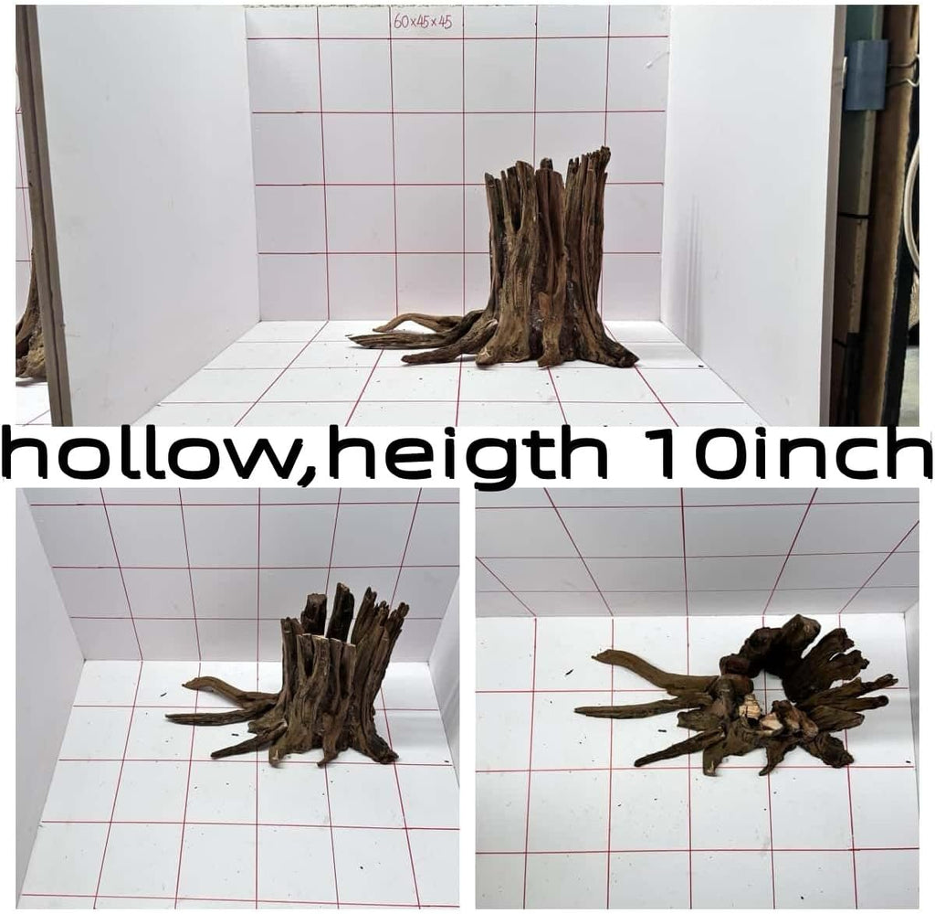 10inch Aquarium Tree Stump Handcrafted 10inch Height Driftwood Bonsai aquascaping Wood Aquarium Landscape Tree Stump Fish Tank hardscape aquascape