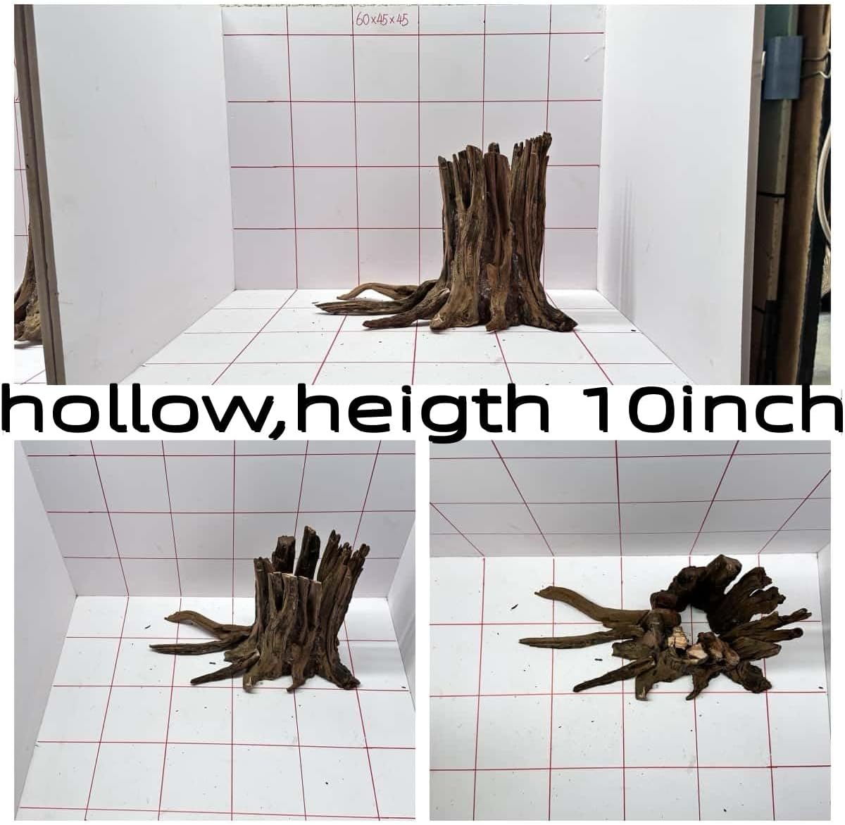 10inch Aquarium Tree Stump Handcrafted 10inch Height Driftwood Bonsai aquascaping Wood Aquarium Landscape Tree Stump Fish Tank hardscape aquascape