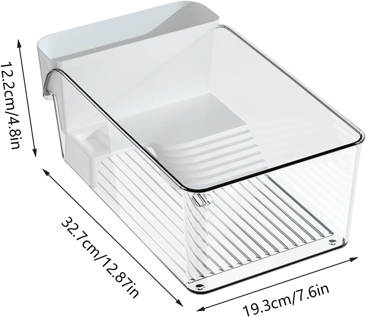 Turtle Tank, Transparent Turtle Terrarium, Decorative Habitat for Small Tortoise Crab Terrapin, Feeding & Basking Setup for Nature Educators, Pet Adoption Prep, Aquarium Display for Home