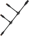 3 in 1 3ft Wiring Harness Extension Kit, Deutsch Dual DT Adapter Connector Splitters,Retrofit Plug and Play DT Connector Waterproof for Offroad LED Light Bar, Work Light, Fog Lights