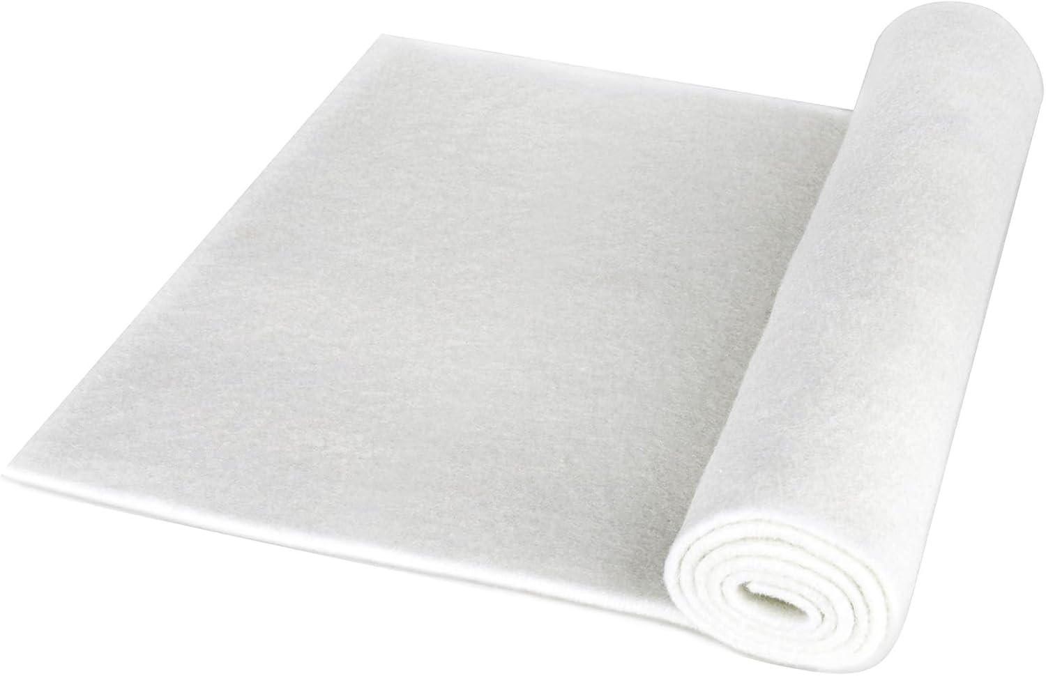 hygger 100 Micron Aquarium Filter Pad Extra Fine Filter Floss for Fish Tank Poly Filter Media Wool Water Polishing Felt 12"x 100"