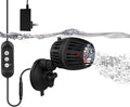 Carefree Fish Aquarium DC12V 10W Wave Maker 4 Level Adjustable Flow Rate Powerhead 1500Gph Wave Pump for 10~60Gal Freshwater and Saltwater Fish Tank