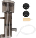 Aquarium Protein Skimmer, Internal Water Pneumatic Filter with Suction Cups for Saltwater Aquariums Fish Tank (RS-4003)