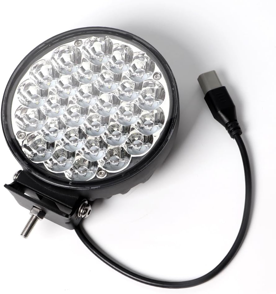 EXZEIT 6 inch 224w Led Driving Lights, 22400 lumens Fog Light Ofroad Lights for Jeep Trucks SUV ATV, 12V/24V