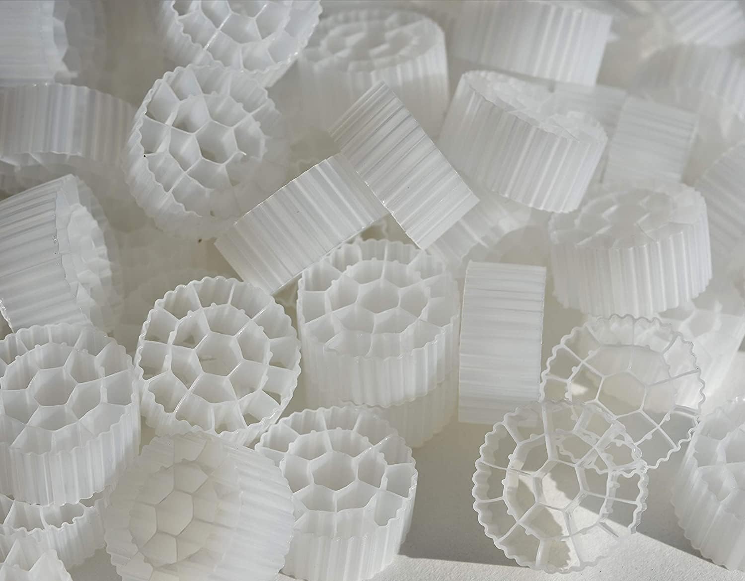 K3 Bio Filter Media Moving Bed Biofilm Reactor (MBBR) for Aquaponics, Aquaculture, Hydroponics - Ponds - Aquariums by Wholesale Koi Farm (6 Gallons)