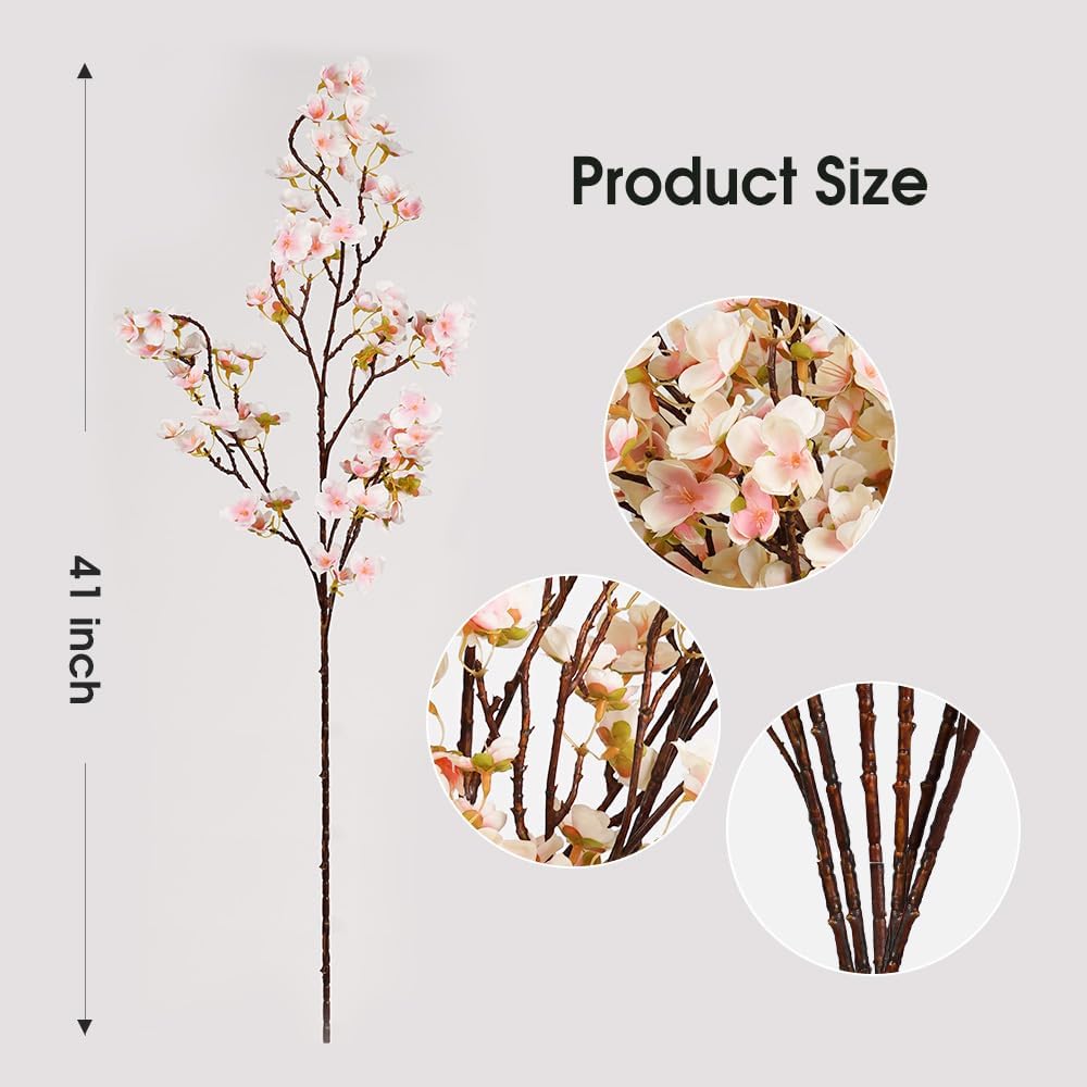 Artificial Plants Faux Greenery Eucalyptus Stems,Faux Branches for Vase Filler,Artificial Ficus Twig Branches Stems for Shop Garden Office Home Décor (6, Stems04)