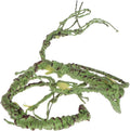 PINVNBY Flexible Bend-A-Branch Jungle Vines Pet Habitat Decor Reptile Plants Terrarium for Lizard, Frogs, Snakes and More Reptiles Climbing (Fat: 43.31 x 0.79 Inch)