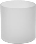WGV Cylinder Vase, Width 6", Height 6", Frosted Glass Container Terrarium Candle Holder for Wedding Centerpiece, Party Event, Home Office Decor, 1 Piece
