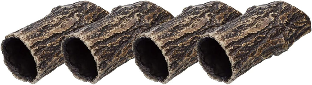 Plecoceramics Pleco Cave Natural Breeding Ceramic Decorations Fish Tank Aquarium Medium Size (4 pcs)