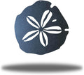 Riverside Designs Coastal Sand Dollar Ocean Beach Metal Art Steel Wall Décor (24", Black)