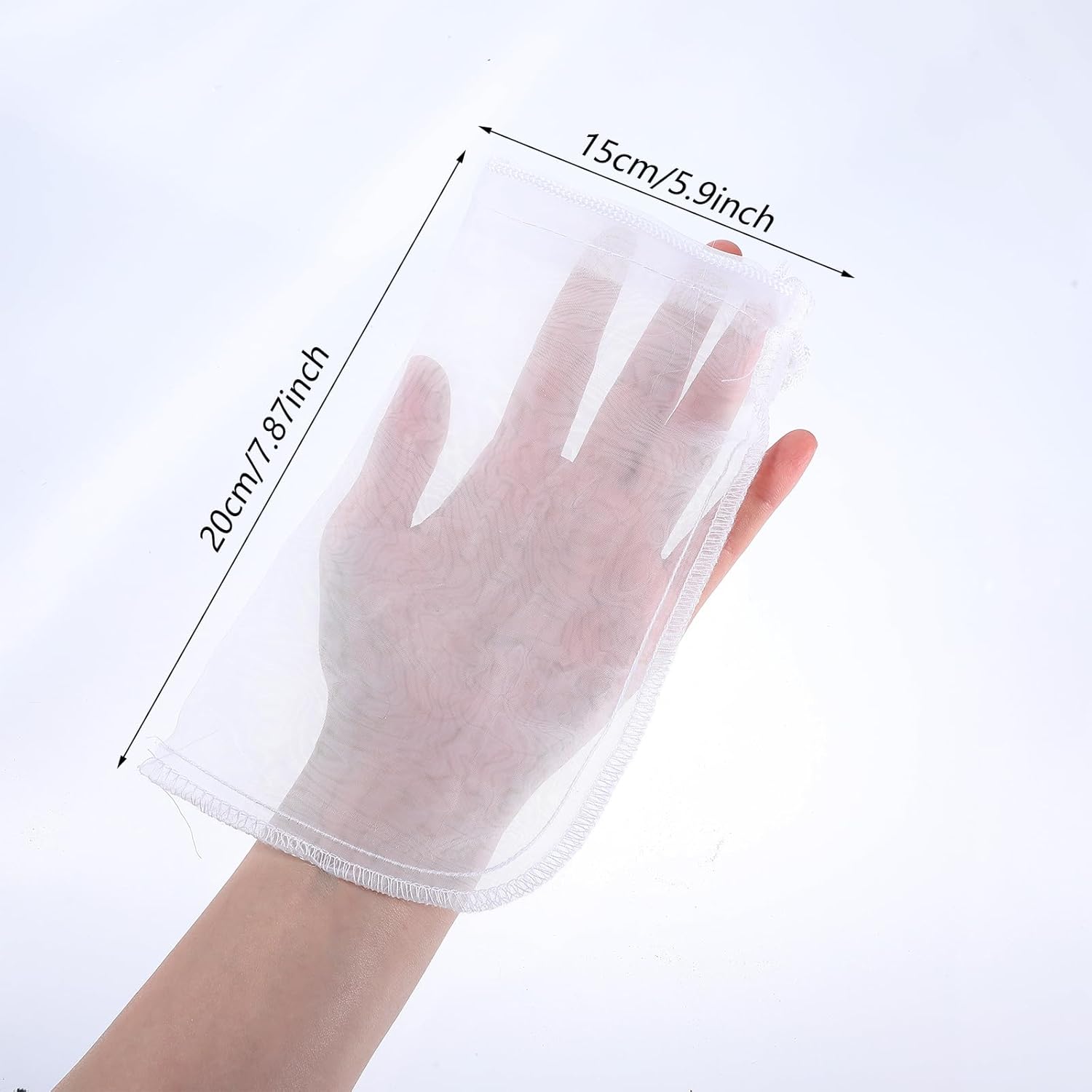 4 Pack 180μm Aquarium Filter Bags Aquarium Filter Bag Mesh Bags Drawstring Media Bag for Aquarium Purigen Packets for Aquarium Filter 7.5 * 3.6" Extra Fine Filter Impurities