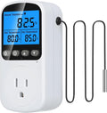 INKBIRDPLUS Plug in Temperature Controller Outlet, Smart Heating Cooling Control with 4 Timing Modes, Backlit LCD, Calibration, Ideal for Reptile, Incubation, Aquarium, Refrigerator, Home Brewing