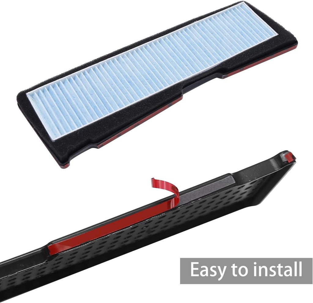 2 Pack Tesla Model 3 Air Filter Intake Accessories, Replacement for Tesla Model 3 2025 2024 2023 2022 2021 Air Intake Grille ABS Protection Cover