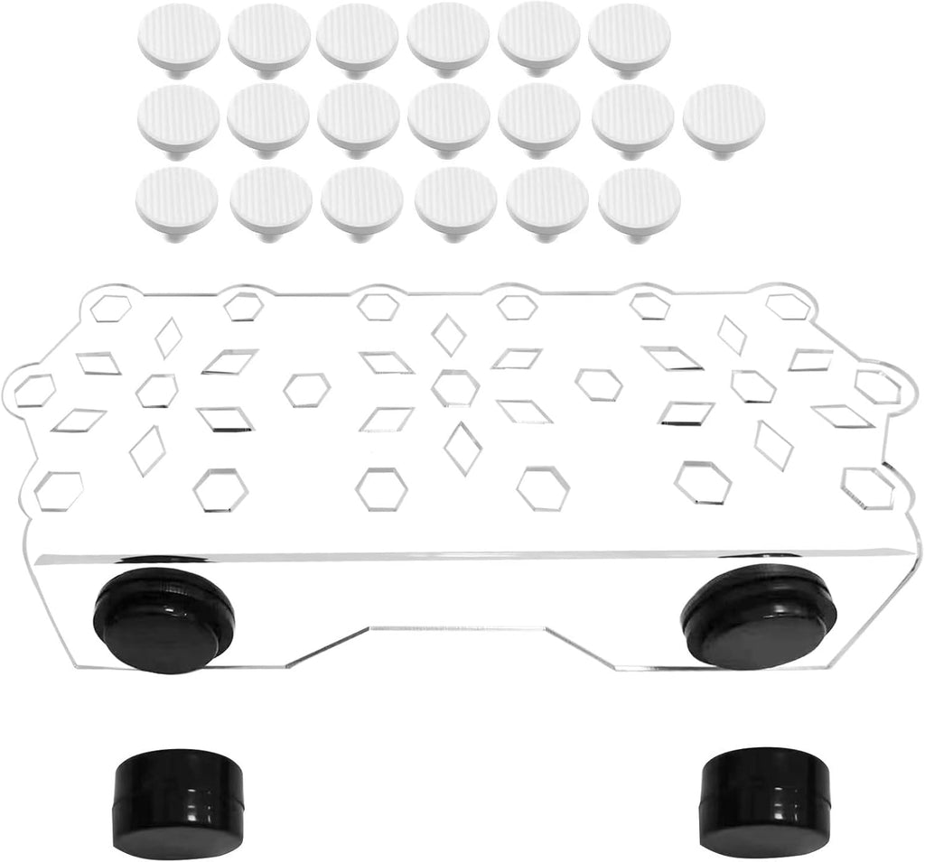Coral frag Magnetic Holder Set with 19 Coral frag Plug Ceramic Bases