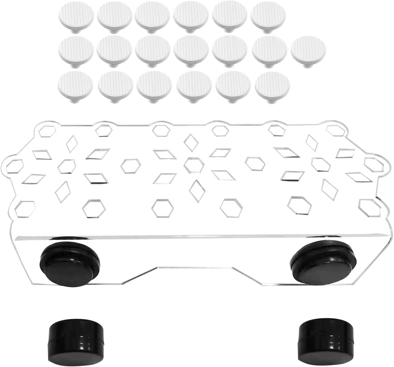 Coral frag Magnetic Holder Set with 19 Coral frag Plug Ceramic Bases