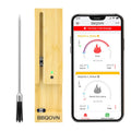 Bluetooth Wireless Meat Thermometer 3.9mm Ultra-Thin Probe NIST Accuracy Certification 800FT Range Monitor Temperature for BBQ,Grill,Kitchen,Sous Vide,Oven,Smoker