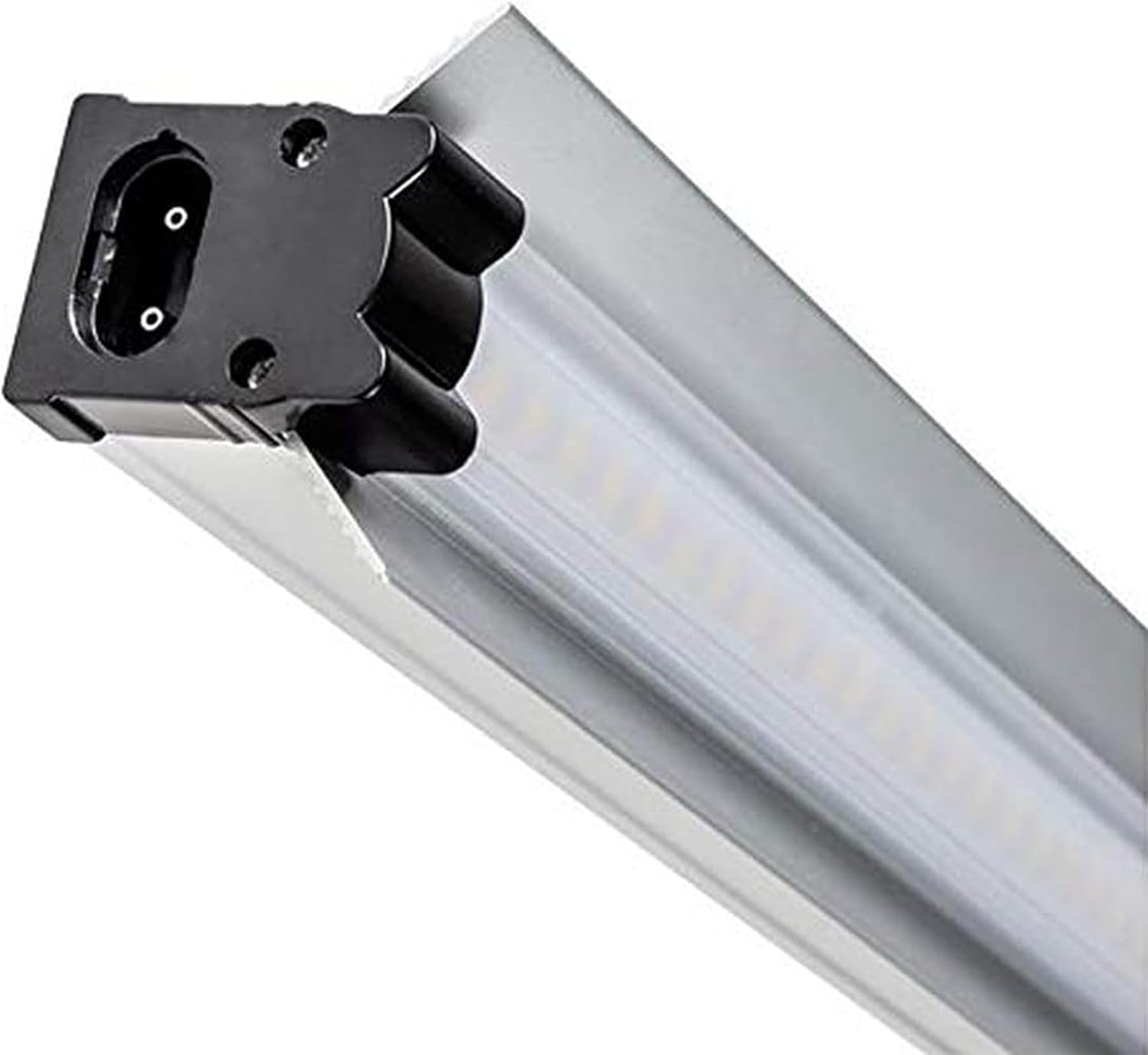 SunBlaster 12" Prism Lens 12W 6400K Full Spectrum LED Strip Light Indoor Greenhouse Plant Grow Lamp with Built-In Reflector & Mounting Clips