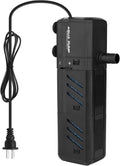 Submersible Aquarium Internal Filter 15W, Adjustable Fish Tank Filter with 400 GPH Water Pump for 150-300 Gallon Fish Tank