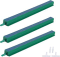 ALEGI Fish Tank Air Bubble 3-Piece Air Stone Bars for Aquarium,Air Stone Bar Hydroponics with Connectors,8 inch
