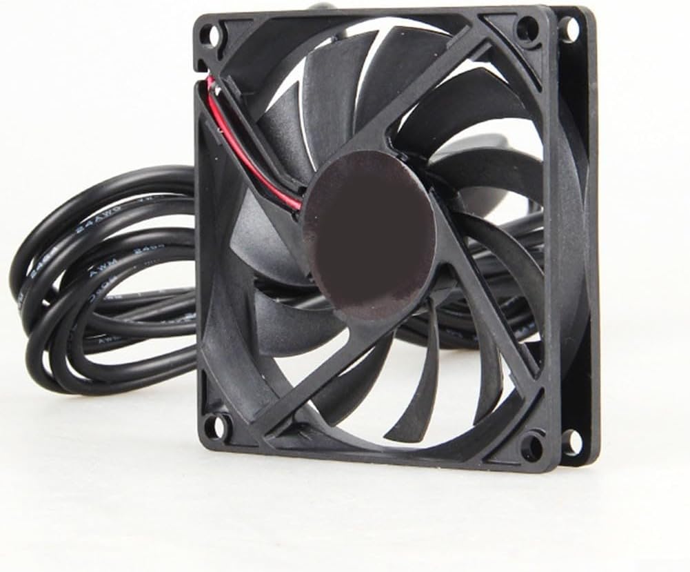 Aquarium Chiller, Fish Tank Cooling Fan System with Brushless Motor for Fish Tank and Terrarium, 5V Quiet Ventilator to Enhance Airflow