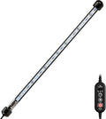 NICREW LED Aquarium Light, 15 Inches Submersible Fish Tank Light, Waterproof Underwater Light with Multicolor Option