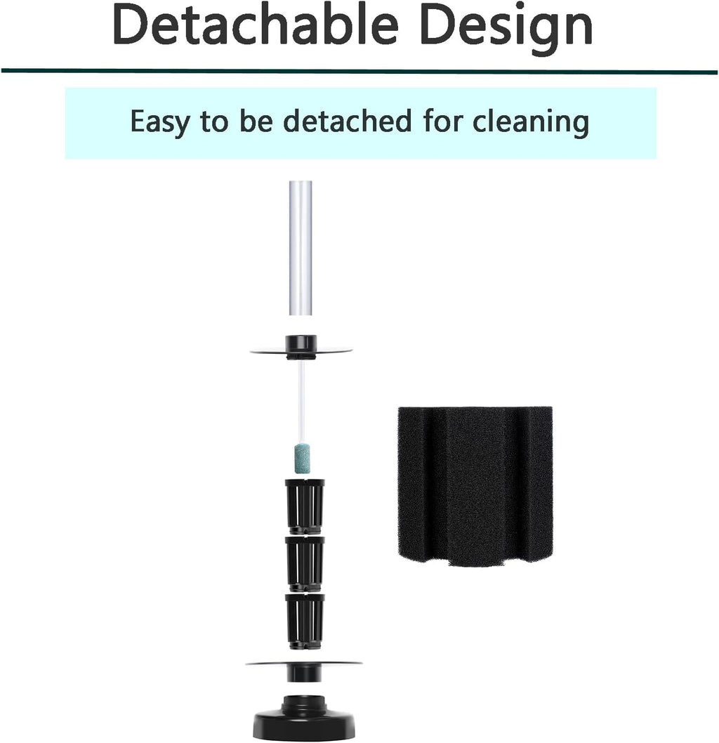 AQUANEAT Aquarium X Large Bio Sponge Filter Breeding Fry Fish Tank (X Large up to 150Gal)