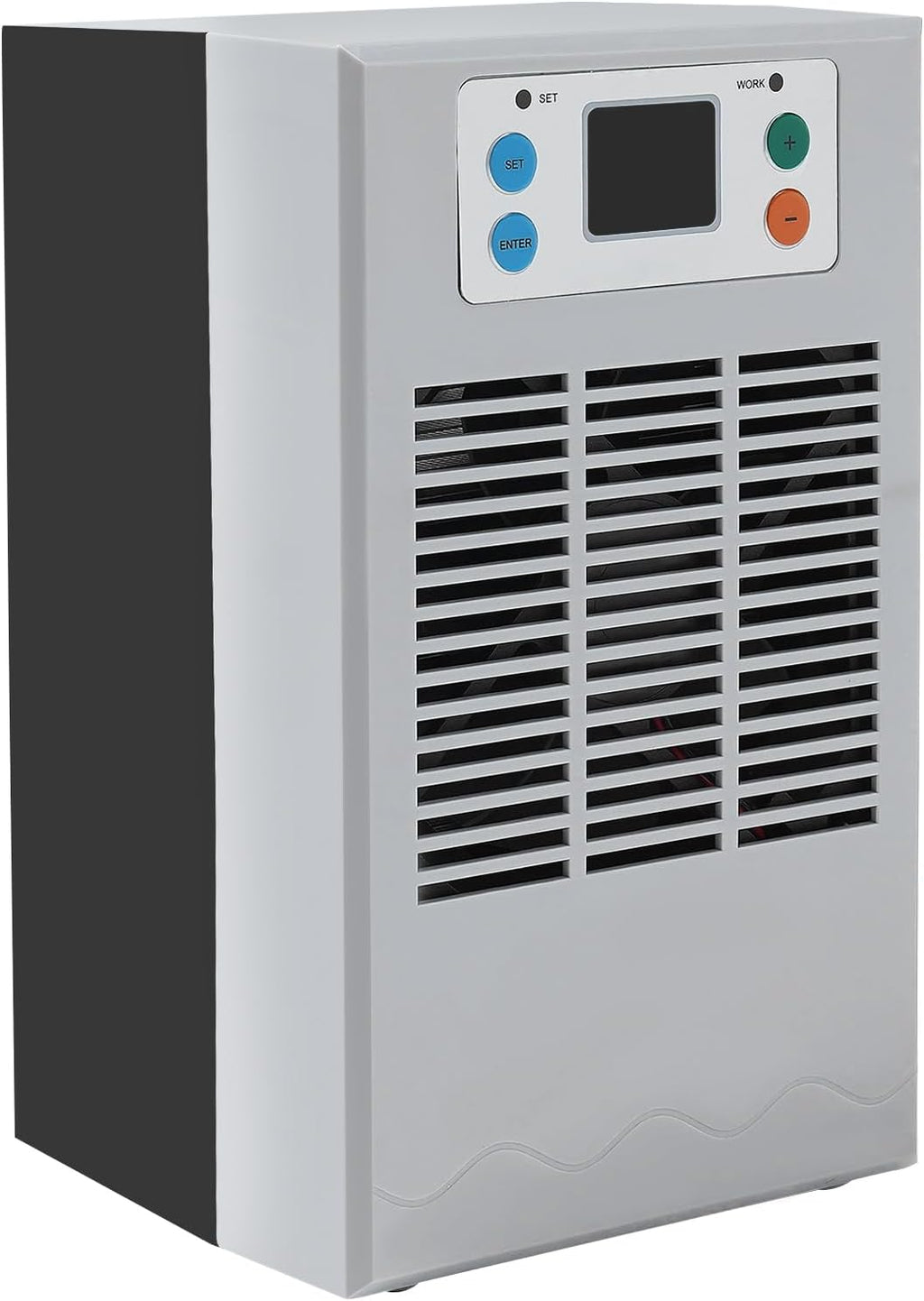 Aquarium Chiller 1/8HP 7.93Gal 30L Fish Tank Water Cooler, Quiet Hydroponic Water Chiller Cooling System with LED Display, Water Pump for Axolotl Coral Jellyfish, Seawater & Fresh Water