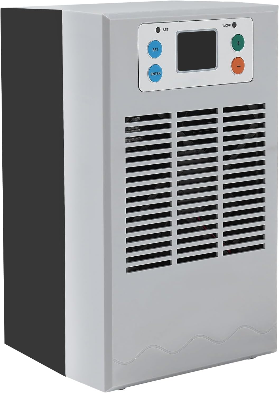 Aquarium Chiller 1/8HP 7.93Gal 30L Fish Tank Water Cooler, Quiet Hydroponic Water Chiller Cooling System with LED Display, Water Pump for Axolotl Coral Jellyfish, Seawater & Fresh Water