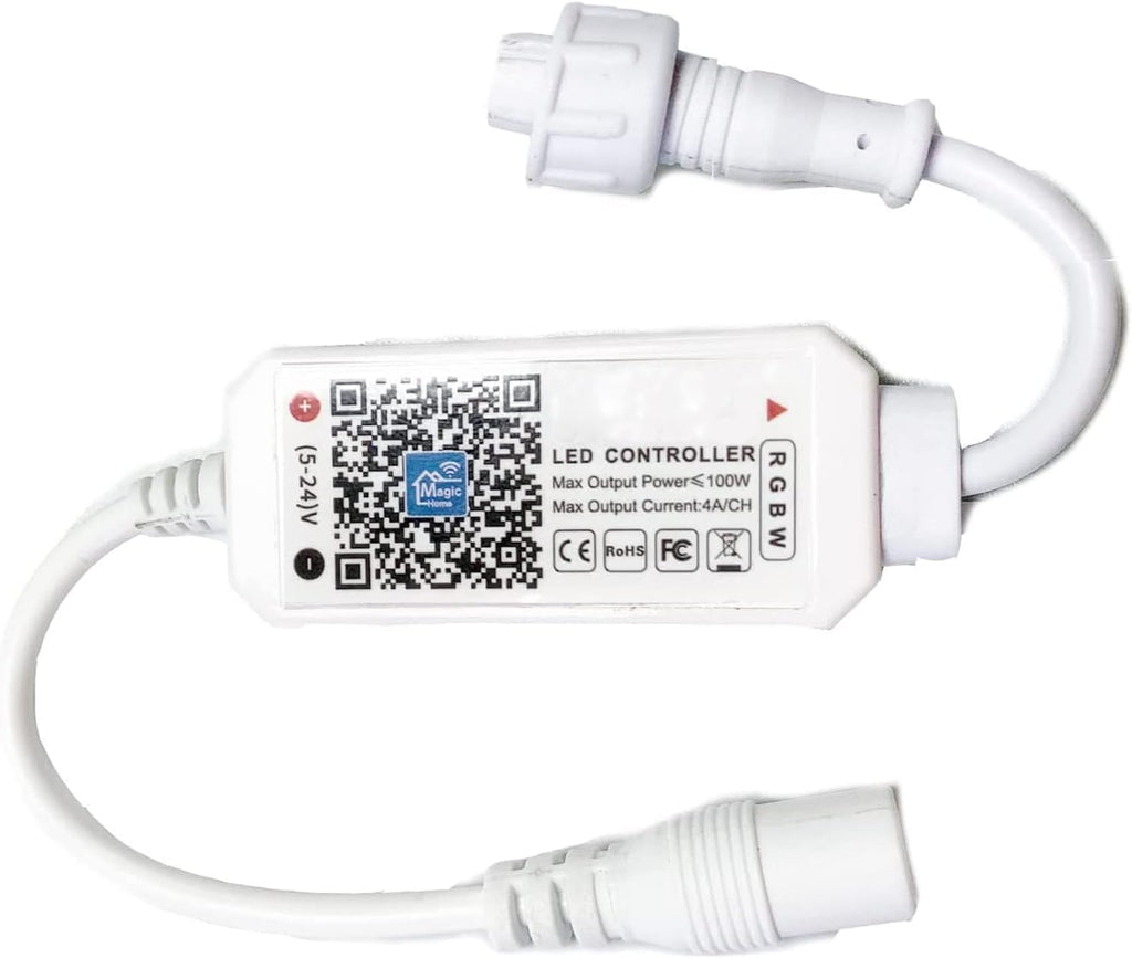 Lominie Dimmable 4 Channels Wi-Fi Controller with 5-pins Compatible LED Aquarium Light