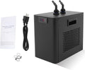 160L/42.27GAL Aquarium Chiller, 270W Aquarium Water Hydroponic Cooling System Chiller Fish Shrimp Tank Cooler, Circulation Function Constant Temperature for Water Weeds Axolotl Jellyfish Coral Shrimp
