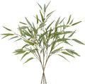 Melorca&Guilla Artificial Plants,3PCS 39" Green Fake Eucalyptus Stems,Faux Branches for Vase,Greenery Stems Artificial Branches for Shop Garden Office Home Décor (3, Green Eucalyptus)