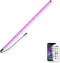 Gepas LONGRUNNEW Replacement 35.4'' LED Light Strip Color Changing for Waterfall Spillway Pool Fountain with Adapter, Remote Control Designed