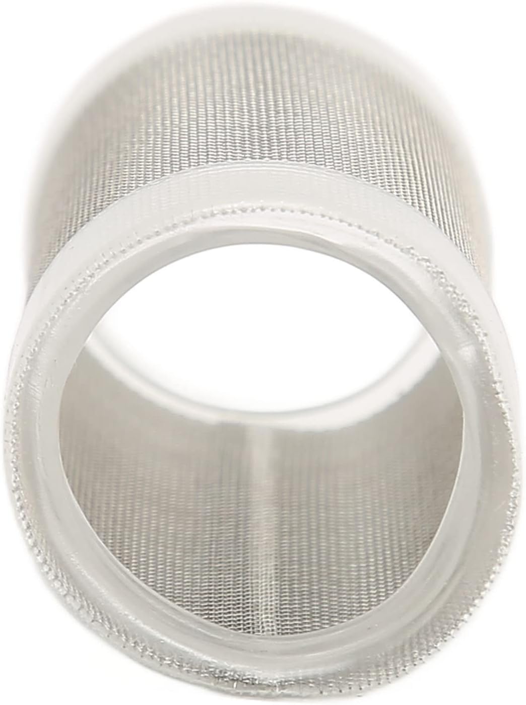 Tnfeeon Stainless Steel Mesh Inflow Aquarium Filter Guard Intake Cover for Shrimp and Fish Aquarium Intake Filter Mesh Cover Fish Mesh Net Strainer Tube Filter Accessory (L)