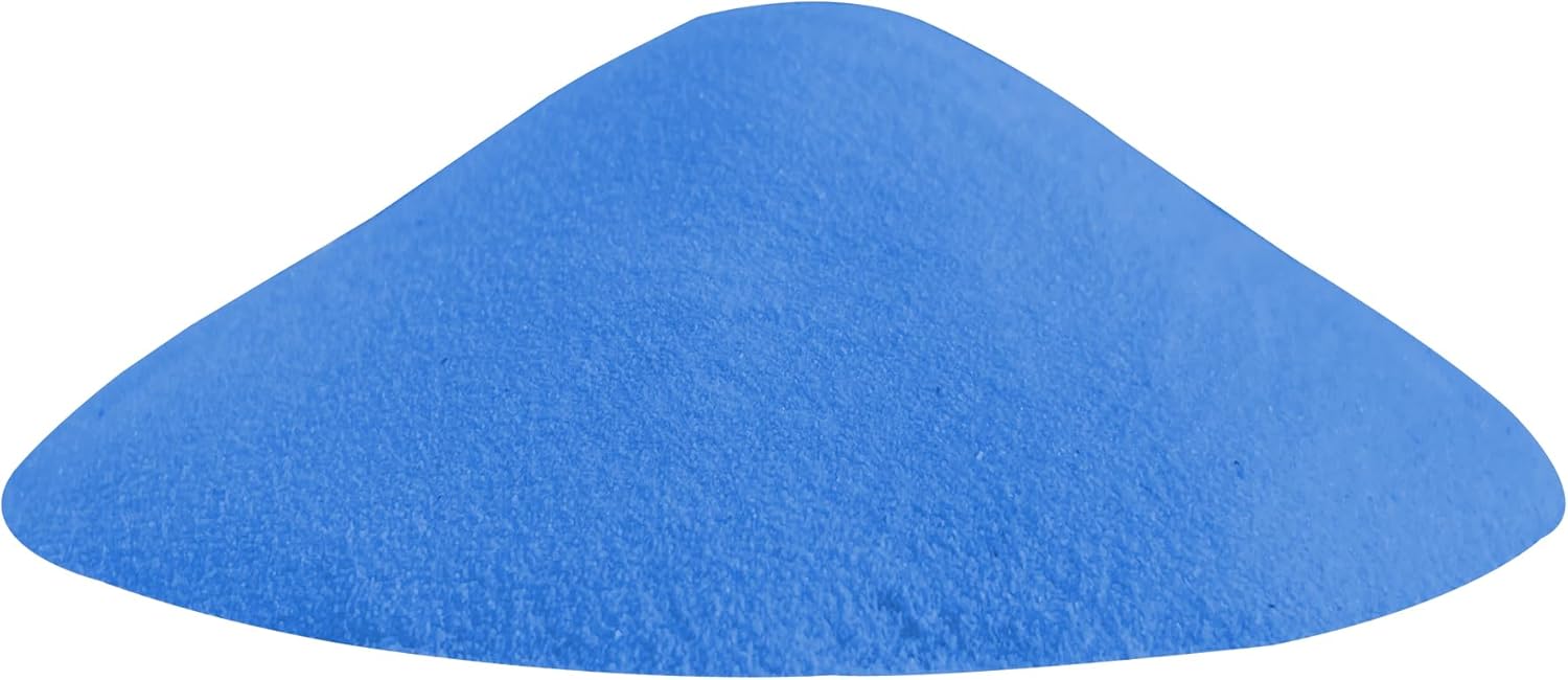Deep Blue Unity Sand - 0.85LB / 13.6oz, Deep Blue Art Sand Colored Sand for Wedding, Vase Filler, Home Decor, Craft Sand, DIY Drawing, Aquarium Sand