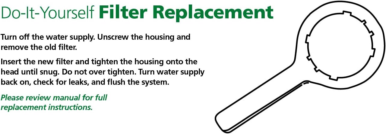 AO Smith Single-Stage Whole House Water Filtration System - Sediment Pre-Filter - NSF Certified - AO-WH-PRE