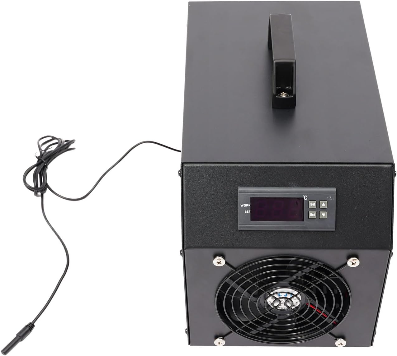 Aquarium Chiller 1/4HP 15.85Gal 60L Fish Tank Water Cooler, Quiet Hydroponic Water Chiller Cooling System with LCD Display, Water Pump for Axolotl Coral Jellyfish, Seawater & Fresh Water