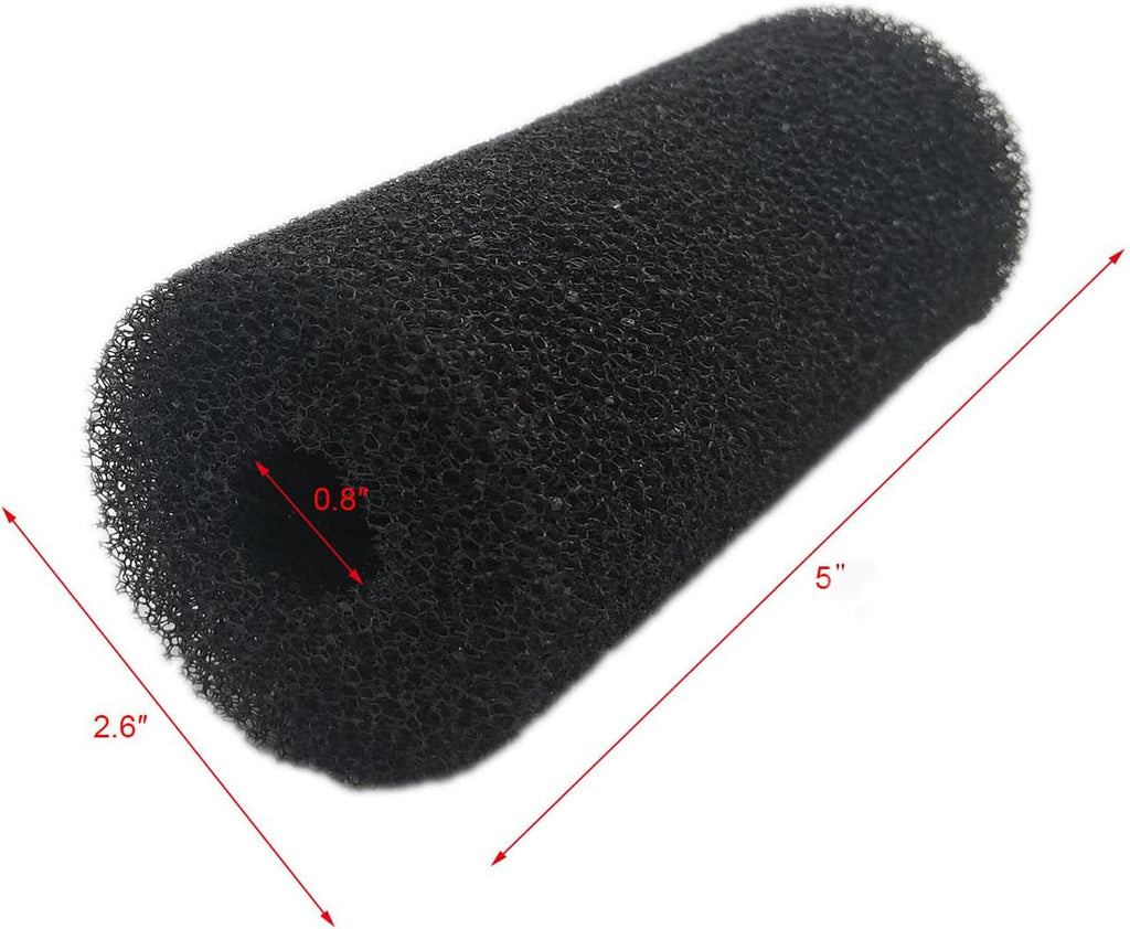 5″ Big Prefilter Sponge Foam Replacement Filtration Kit for Pond Aquarium Fish Tank, 6 Pack