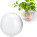 Fish Tank, Mini Wall Mounted Hanging Transparent Fish Bowl, Acrylic Fish Tank Aquarium Decoration for Flower Arrangement Aquaculture and Planting