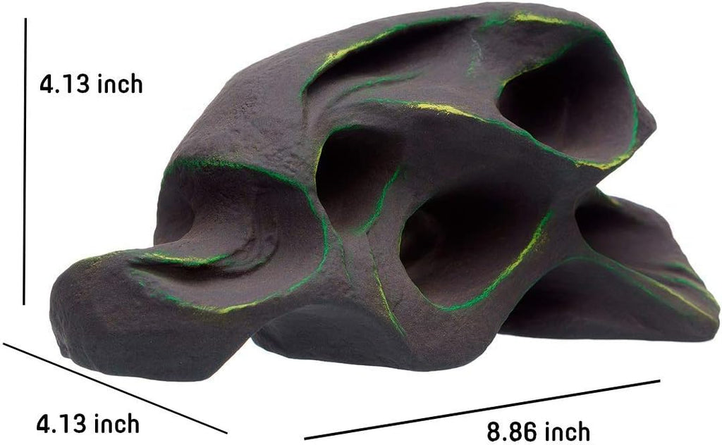Plecoceramics Honeycomb Aquarium Hiding cave Decoration for bettas Cichlids plecos