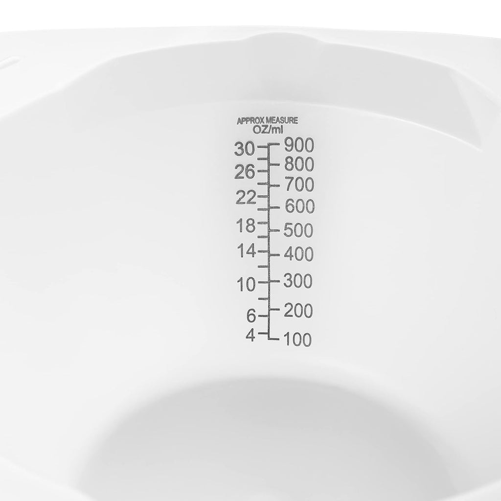 Caremax Supply Urine Collection Hat for Toilet – Pack of 5 – Frosted Urine Measuring Container with Clear Readings – Sturdy and Durable – Universal