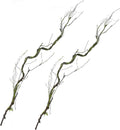 2Pcs 67in Artificial Trees Branches for Decoration Fake Cherry Blossom Trunk Willow Vines Garland Limb Twigs Moss Plants Wall Hanging Photo Home Garden X'Mas Christmas Thanksgiving Decor