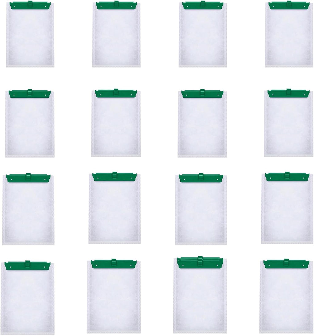 16 Pack Medium Aquarium Filter Cartridge for Tetra Whisper Bio-Bag Power Filters, Medium Replacement Filter Cartridges for Tetra ReptoFilter Cartridges Aquariums