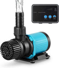 520GPH 20W 9FT Aquarium 24V DC Water Pump with Controller, Submersible and Inline Return Pump for Fish Tank,Aquariums,Fountains,Sump,Hydroponic,Pond,Freshwater and Marine Water Use
