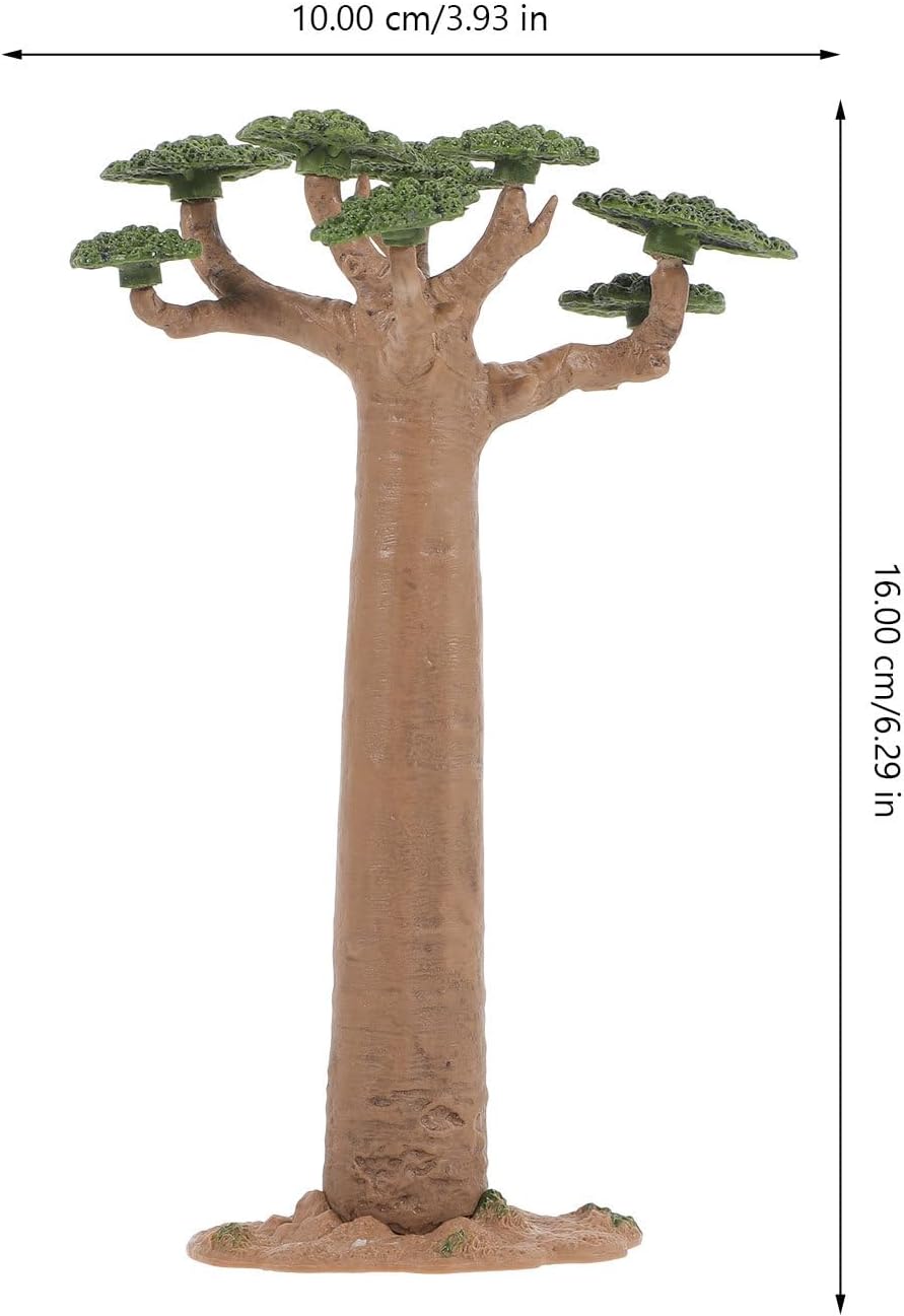 Mini Model Cactus 4pcs Mini Artificial Cactus Plants Fake Model Miniature Plastic Decor Lifelike Desert Tree Statue for Micro Landscape Train Railway Sand Table