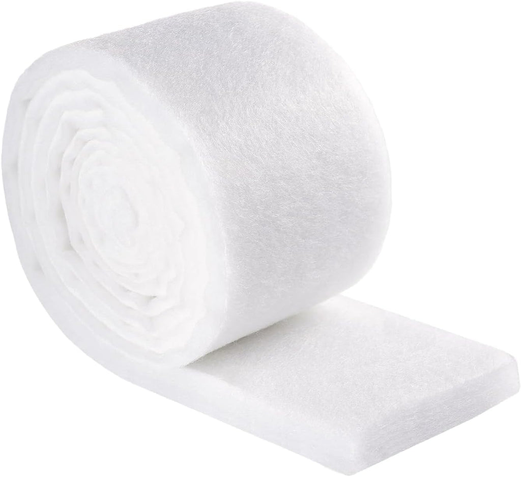 SHIGATSU Aquarium Filter Floss Rolls, Aquarium Filter Sponge for Fish Tank Filter - Aquarium Filter Media for Freshwater or Marine Aquariums（39.4”x5.1”）