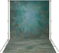 Abstract Professional Photography Backdrop for Portrait Photo Props Booth Background Photoshoot Studio with Polyester Fabric Roller Pocket on Top (8x12,Green,No Stand)