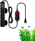 Fish Tank Heater with LED Digital Display Thermostat, Submersible Aquarium Heater with Protective Housing, 50W Adjustable Fish Heater for 5-10 Gallon Tanks