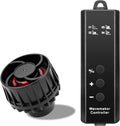 1050GPH Aquarium Wave Maker with Controller Mini DC12V 6W Powerhead with Magnetic Mounting, Nano Wavemaker for 10 to 50 Gallon thickness up to 8mm(1/4") Tank,