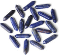 ZHIYUXI 20 Pcs Blue Sodalite Crystal Healing Crystals Bulk Blue Stones and Crystals Gemstone Tumbled Polished Energy Reiki Wholesale Crystal Wands DIY Decor Gifts
